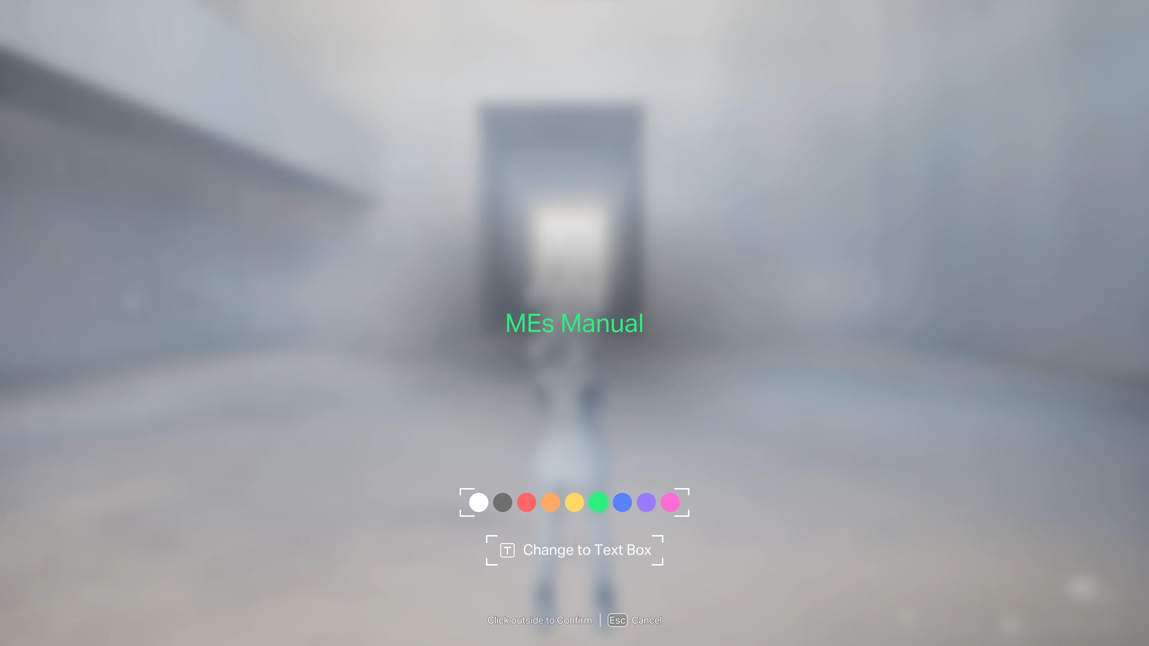 Adjusting text color